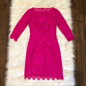 Lilly Pulitzer Hera Lace Sheath Dress Size 2